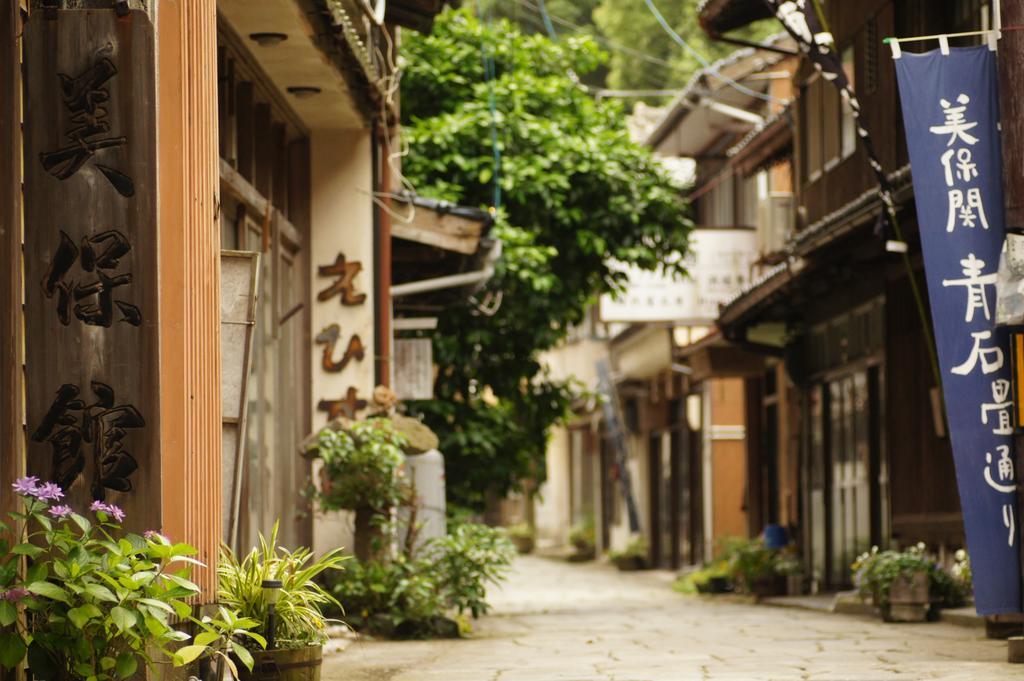 ホテル 美保館 美保関町 エクステリア 写真